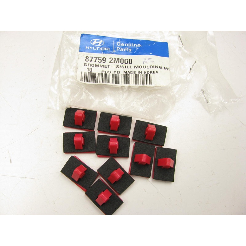 (10) NEW - OEM 877592M000 Side Trim Mounting Clips For 2011-2013 Genesis