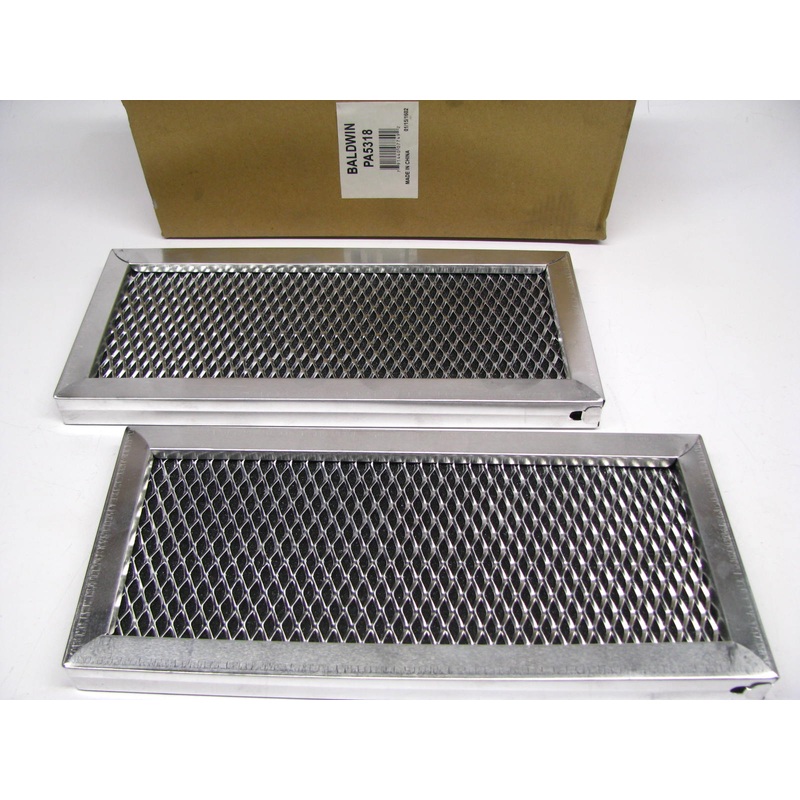(2) Baldwin PA5318 Cabin Air Filter