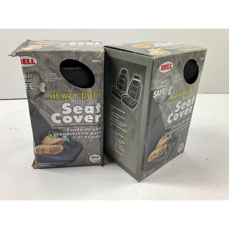 (2) Bell 55303-A Universal All Terrain Protective Bucket Seat Cover