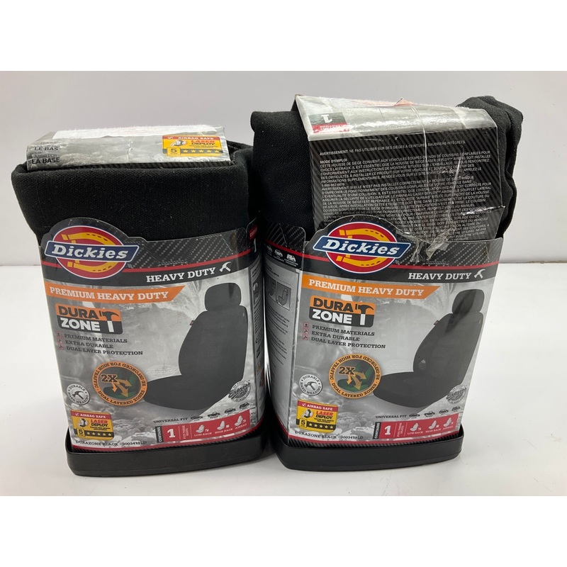 (2) Dickies 3003419LD Durazone Universal Seat Covers - Does 2 Seats