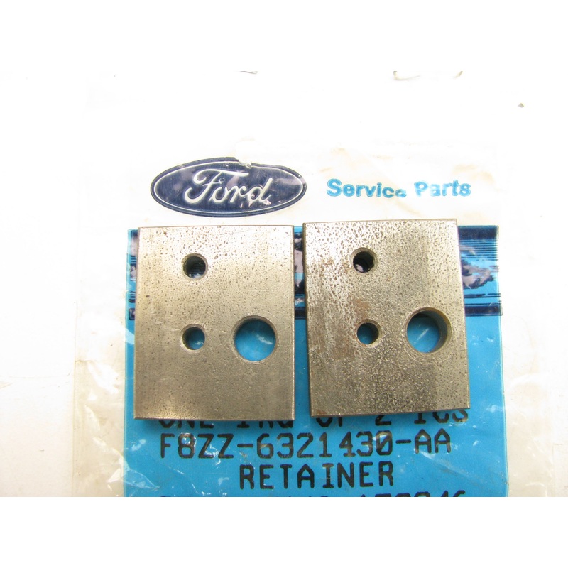 (2) NEW - OEM Ford F8ZZ-6321430-AA Front Window Stop Extension 1994-1998 Mustang