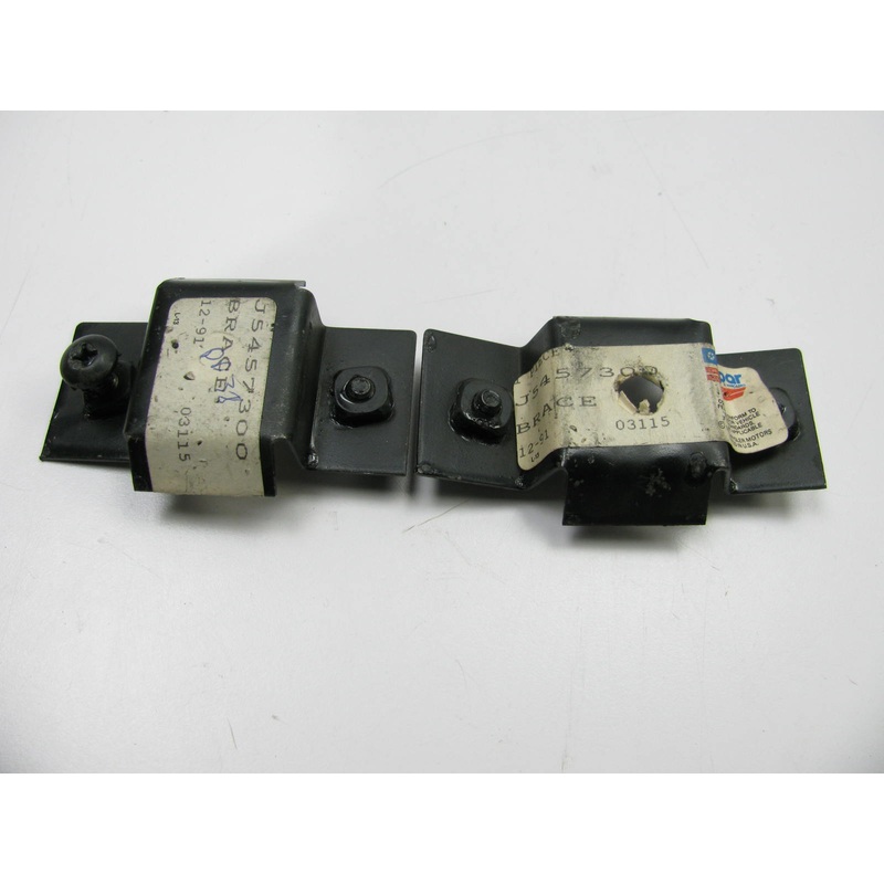 (2) NEW - OEM Mopar J5457300 Door Glass Run Bracket For 1989-1993 Jeep Wrangler