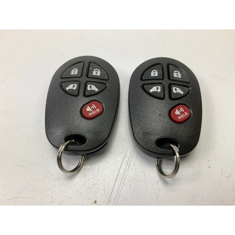 (2) NEW UNBOXED Dorman 99136 Keyless Entry Transmitter Key Fob - 2004-20 Sienna