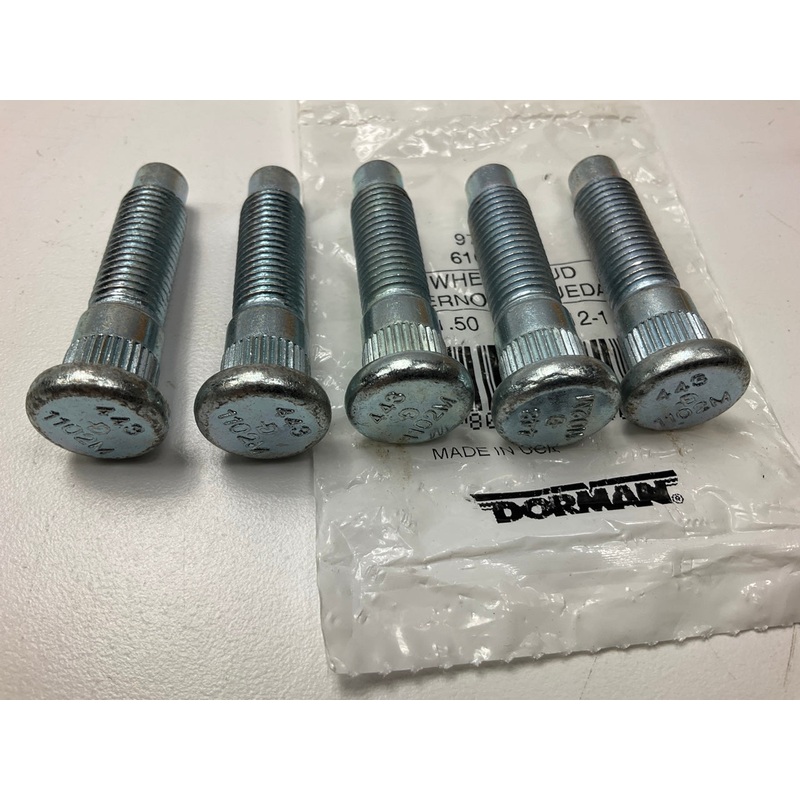 (5) Dorman 610-443 Wheel Lug Studs