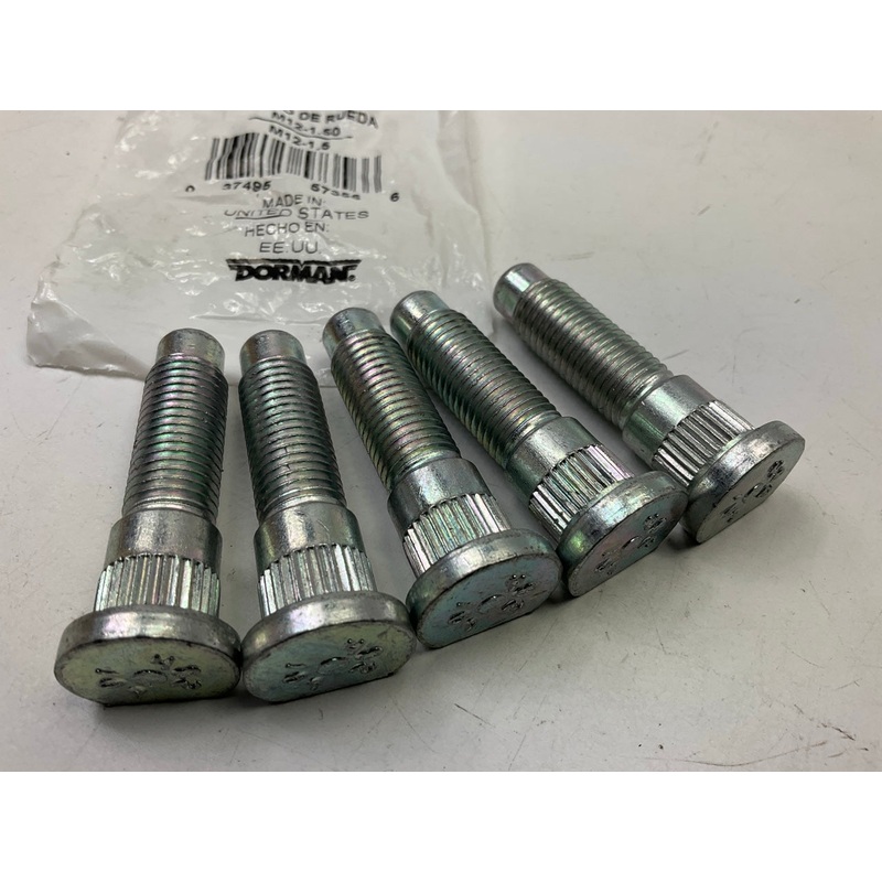 (5) Dorman 610-482 Wheel Lug Studs