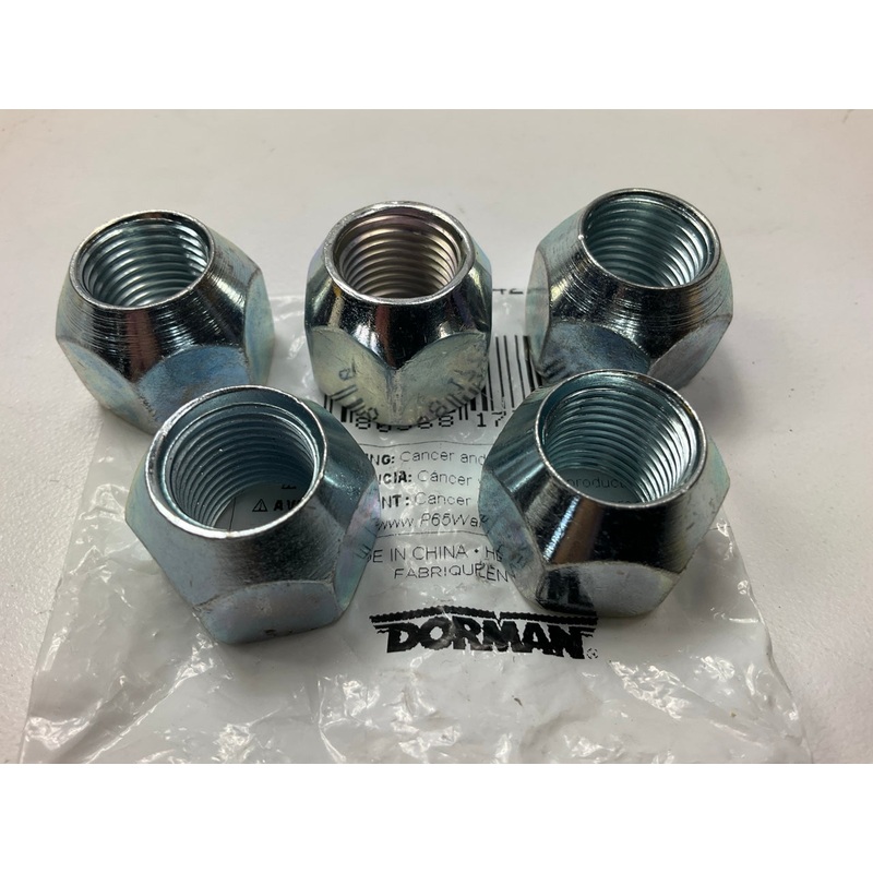 (5) Dorman 611-052 Wheel Lug Nuts