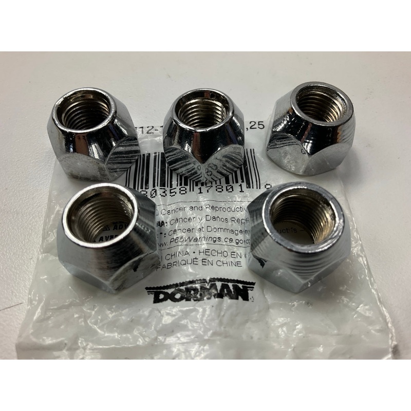 (5) Dorman 611-113 Wheel Lug Nuts