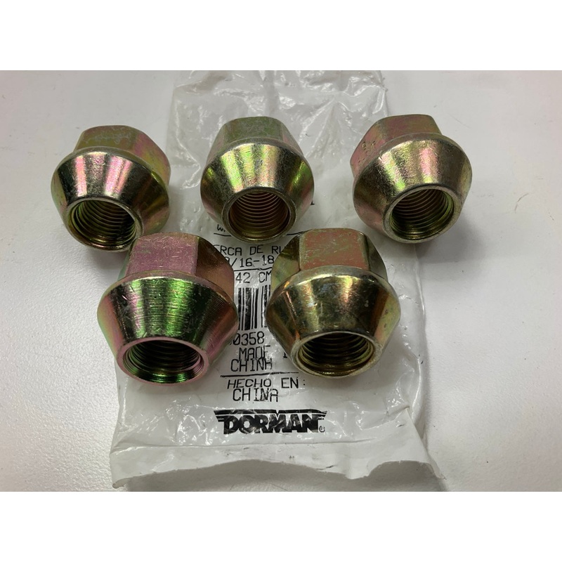 (5) Dorman 611-162 Wheel Lug Nuts