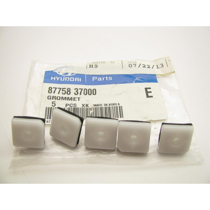 (5) NEW Fender & Rocker Moulding Nylon Nut Grommets OEM For Hyundai 8775837000