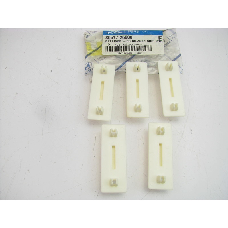 (5) NEW FRONT Bumper Side Mounting Retainer Cllips OEM For 2001-2006 Santa Fe