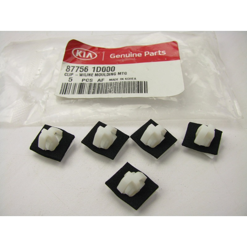 (5) NEW FRONT Door Body Side Molding Retainer Clips OEM For 2007-2010 Kia Rondo