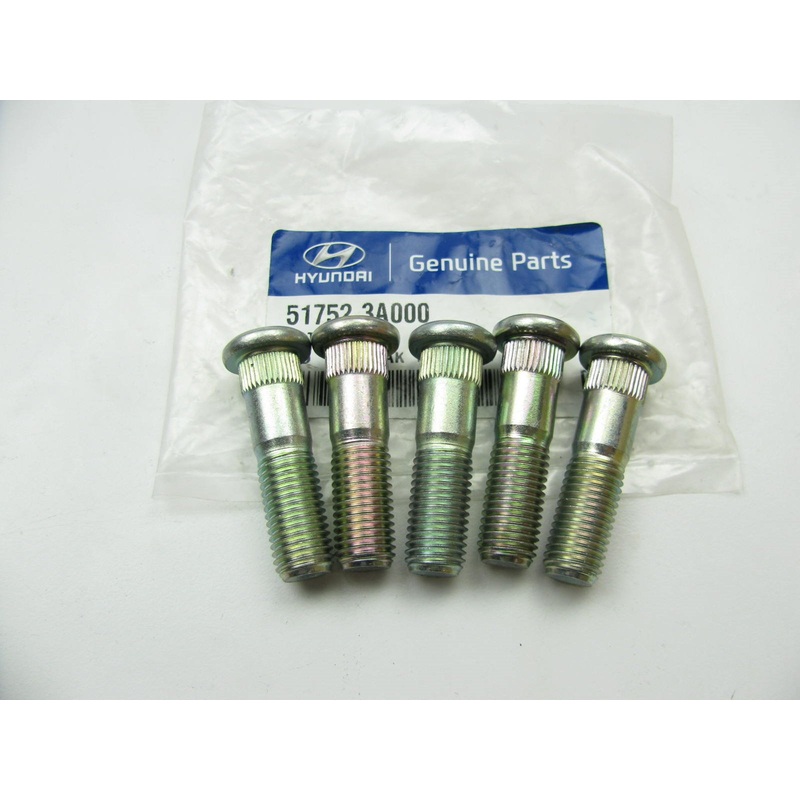 (5) NEW GENUINE Front Wheel Studs OEM For Hyundai 517523A000