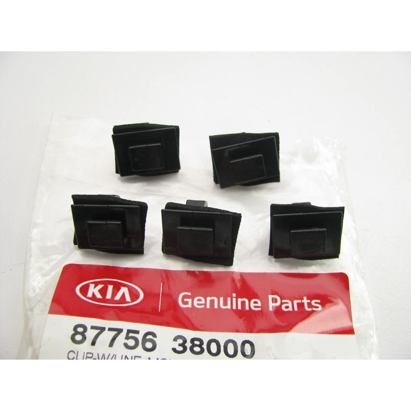 (5) PCS FRONT Door Body Side Moulding Retainer Clips OEM For Kia 8775638000