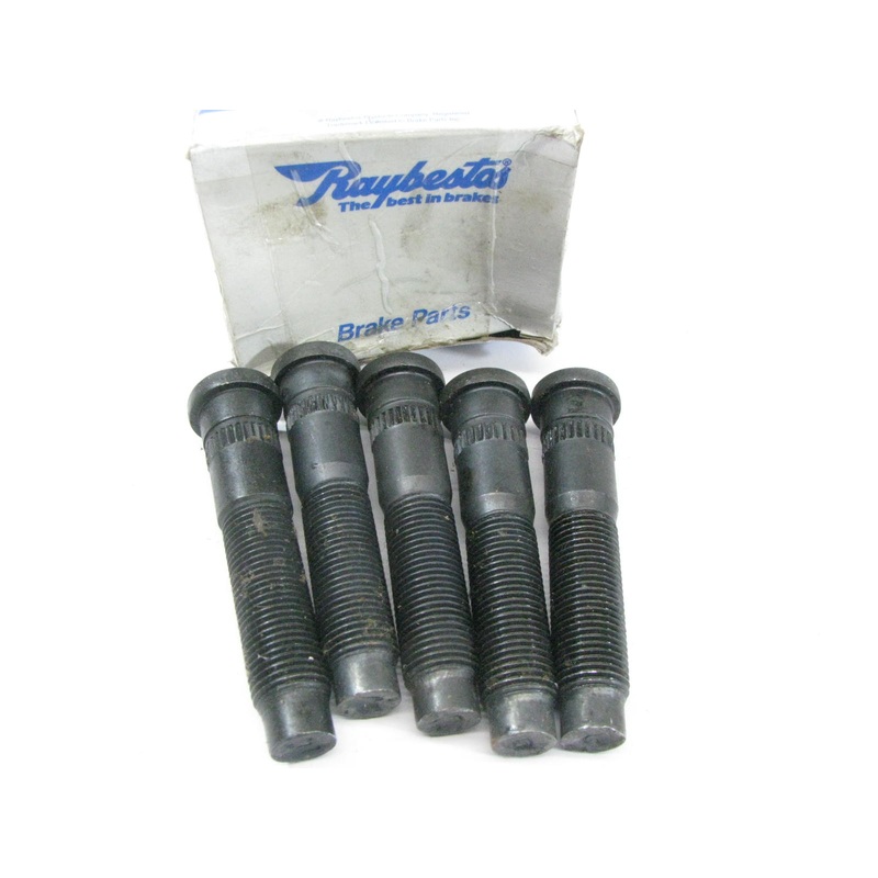 (5) Raybestos 2605B  Wheel Lug Studs - FRONT / REAR
