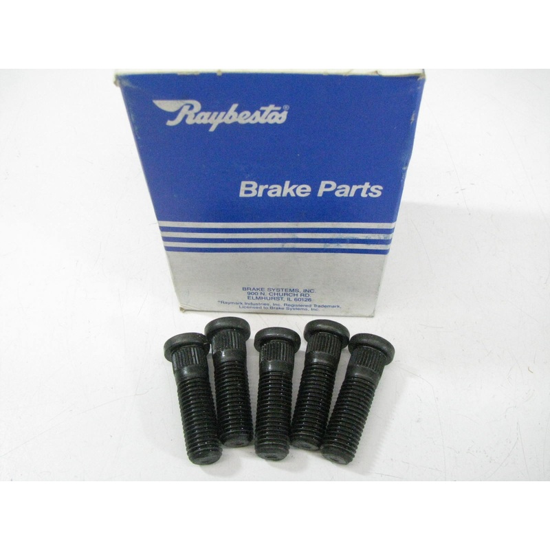 (5) Raybestos 27757B Wheel Lugs Studs - Front / Rear