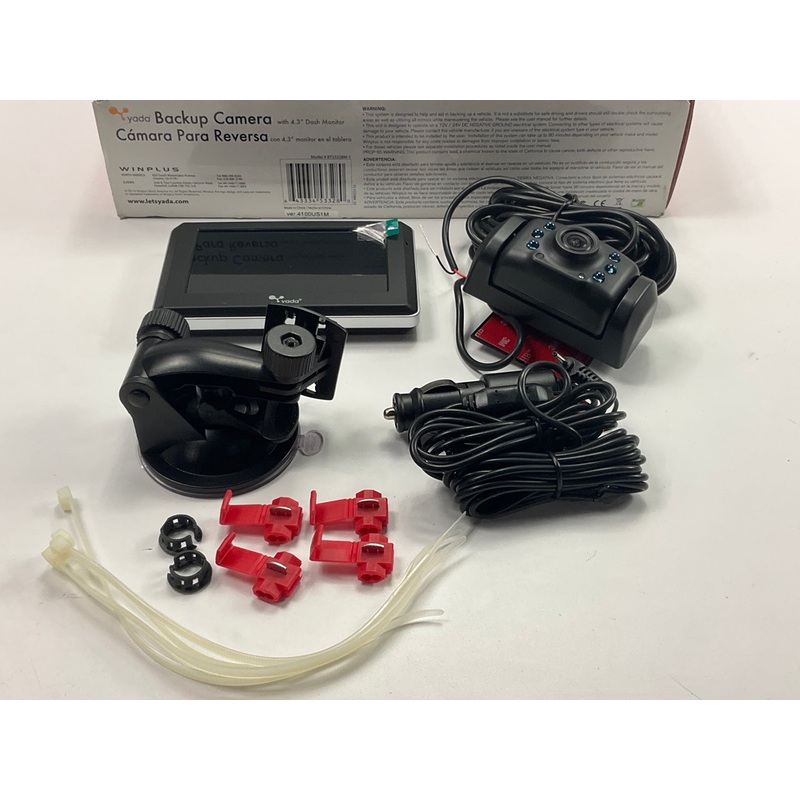 Yada BT53328M-1 Digital Wireless Backup Camera With 4.3'' Dash Monitor Display