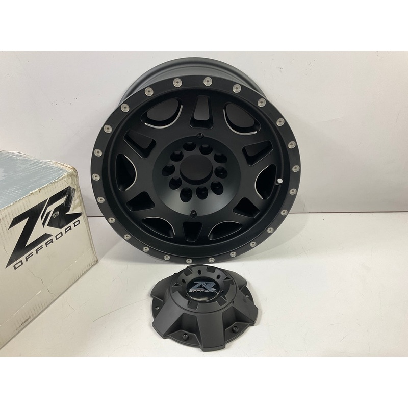 ZR Offroad V50816110 16x8.0 Alloy Wheel Rim 5x4.5'' / 5x5'' Bolt Pattern, 78.1 C.B