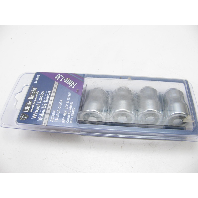 White Knight 240905 Wheel Lock Set Kit - 14mm-1.50