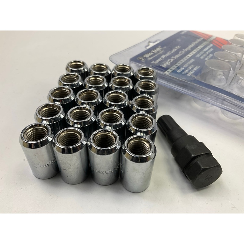 White Knight 748700 12mm X 1.5 R.H. Lug Nut Wheel Lock Kit (20 Piece Set)