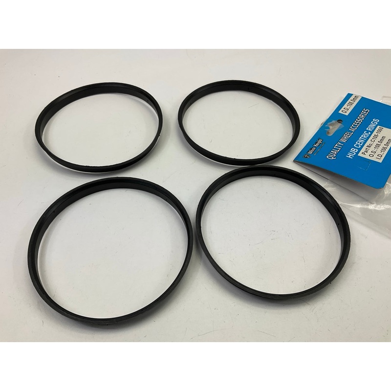White Knight C108-1060 Hub Centric Rings For Wheels 108.00mm OD, 106.0mm ID 4 Pk