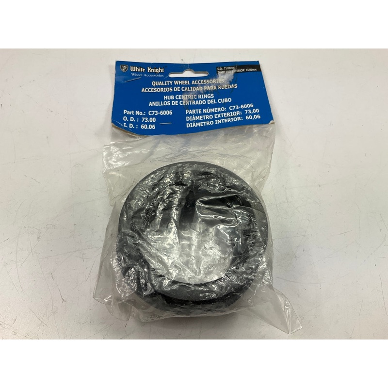 White Knight C73-6006 Hub Centric Rings For Wheels 73.00mm OD, 60.06mm ID 4 Pack