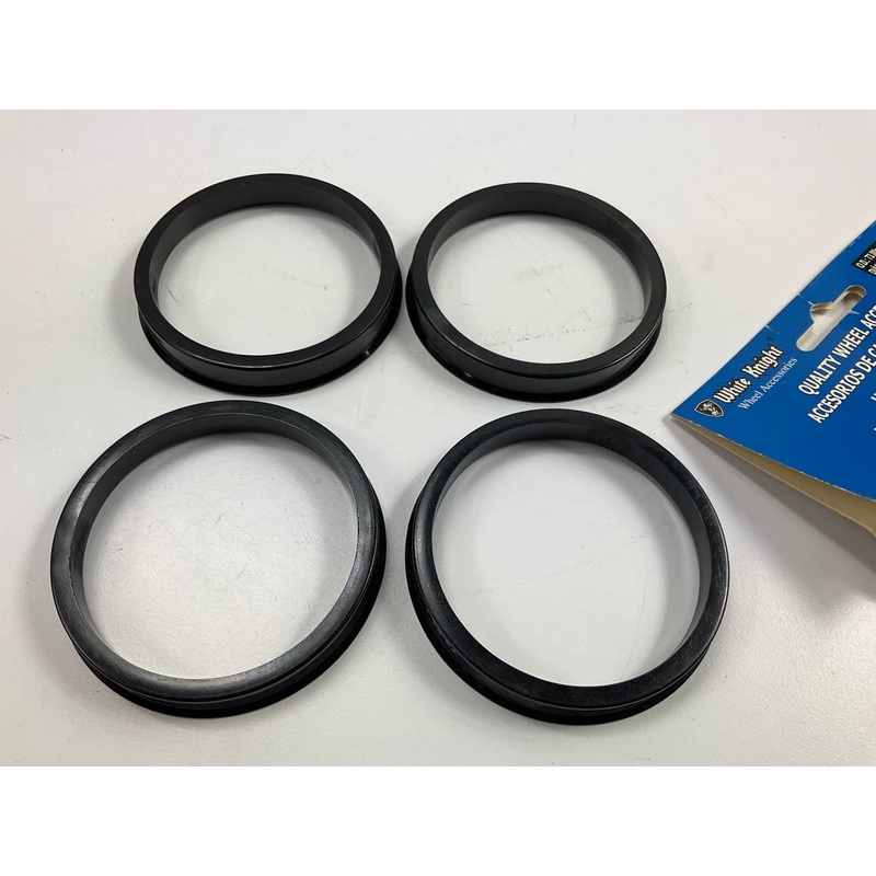 White Knight C73-6415 Hub Centric Rings, 73.00mm OD, 64.15mm ID, Pack Of 4