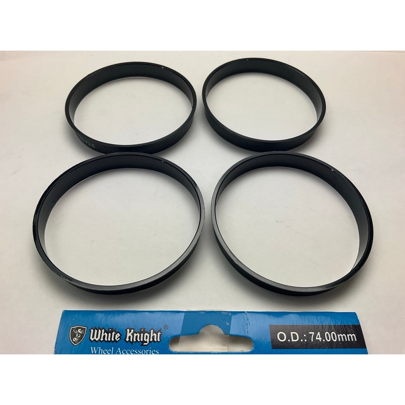 White Knight C74-7260 Hub Centric Rings For Wheels 74.00mm OD, 72.60mm ID 4 Pack