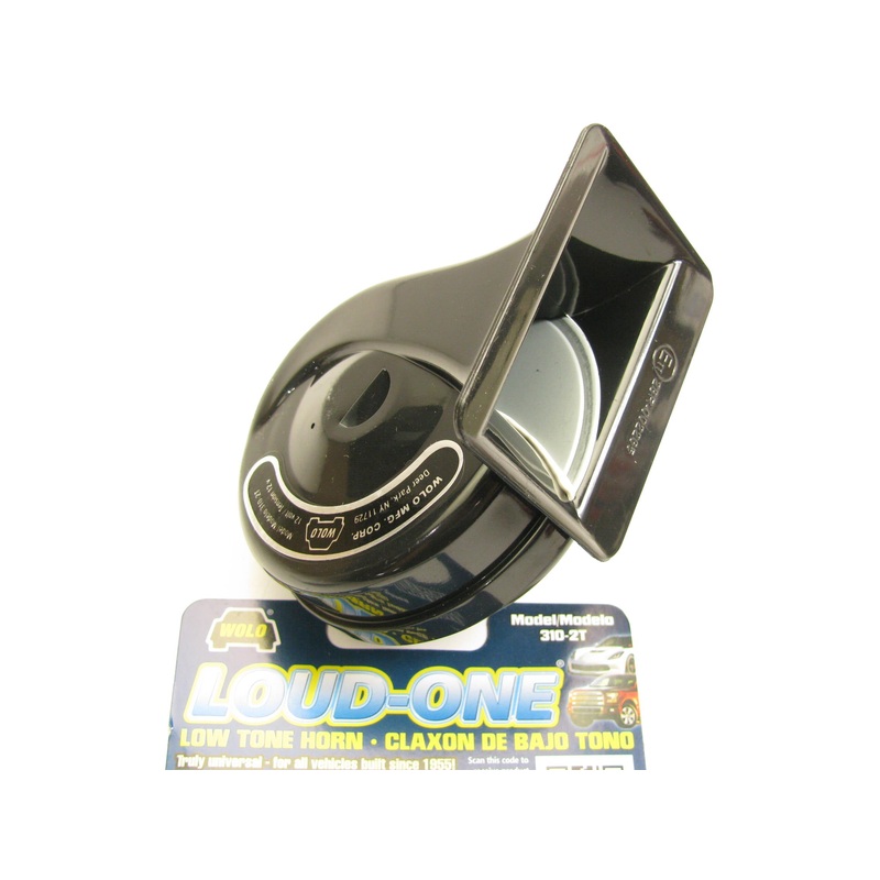 Wolo 310-2T LOUD-ONE UNIVERSAL Low Tone Horn 12V 2-Terminal