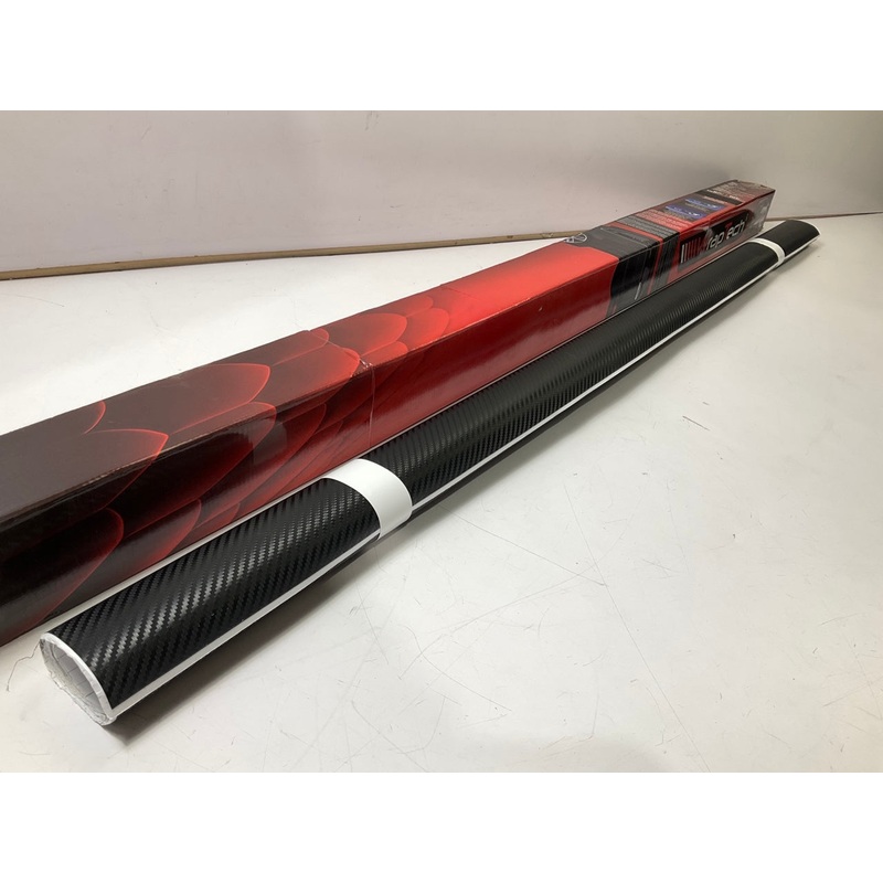 Wraptech 41665W Vinyl Wrap - Black Carbon Fiber - 60 X 60-Inches