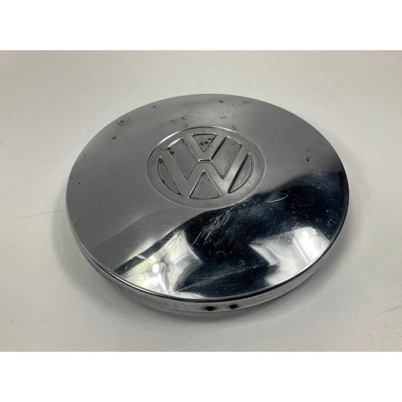 USED, AS-IS 1975-1984 Genuine VW Jetta Rabbit Pickup Wheel Chrome Center Hub Cap