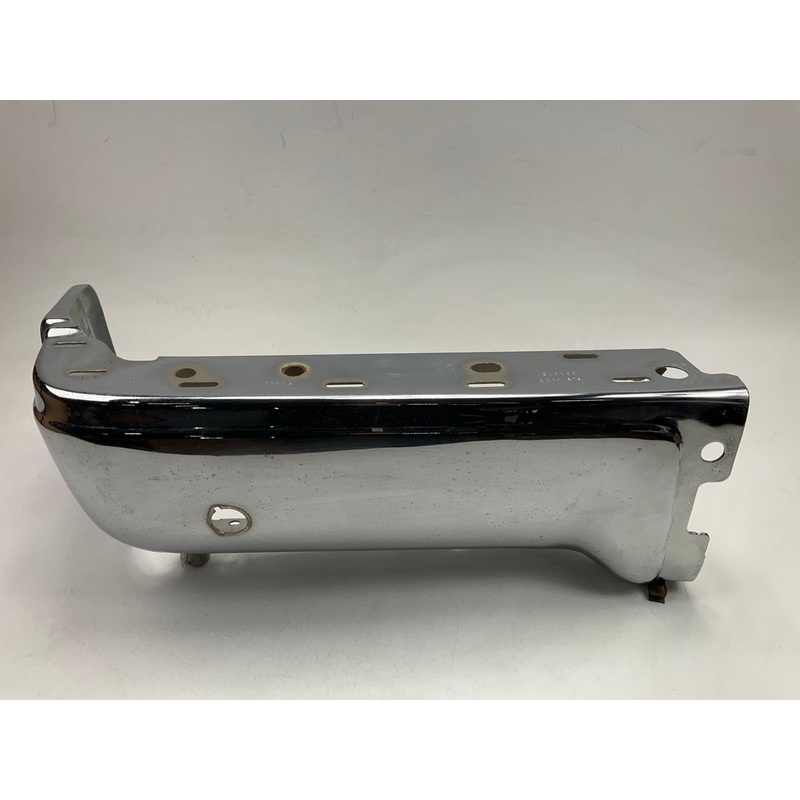Used OEM Ford Rear Left Bumper End Cap W/ Sensor Hole - 2009-2014 Ford F-150