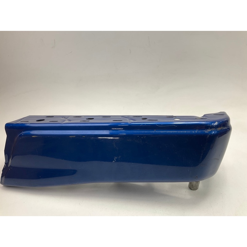 Used OEM Ford Rear Right Bumper End Cap W/O Holes - 2015-2020 Ford F-150