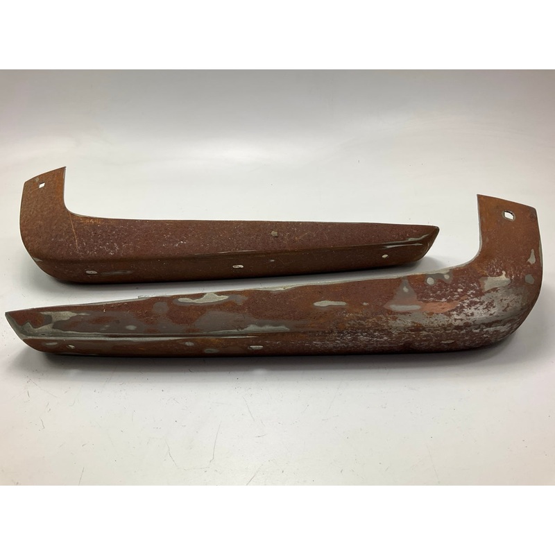 USED Original, Rusty Rear Bumper End Caps OEM For 1970-1973 Datsun 240z
