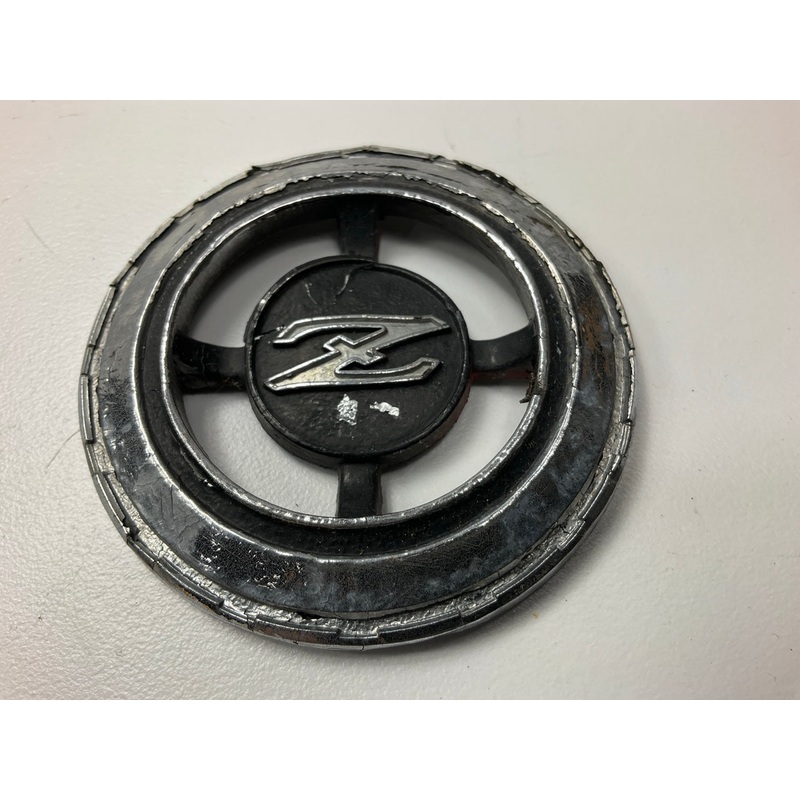 USED Original, Very Rough Shape Rear Right ''Z'' Emblem OEM For Datsun 240z 260z