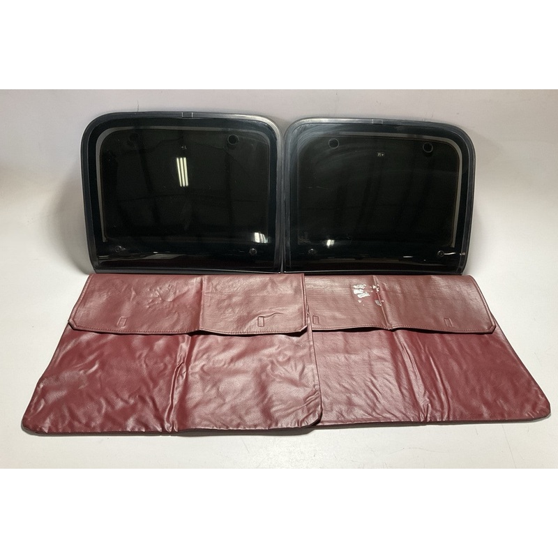 USED T-Tops Set With Shade Covers & Storage Bags, OEM For 84-89 Nissan 300zx Z31
