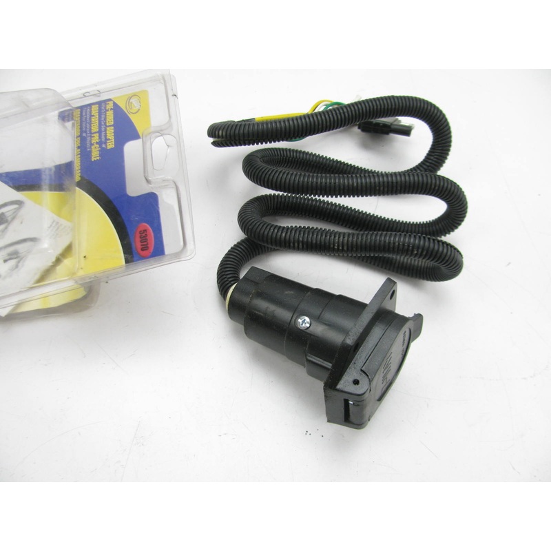 Valley Industries 53070 Pre-Wired 4-way Flat To 7-way Standard Connector Plug