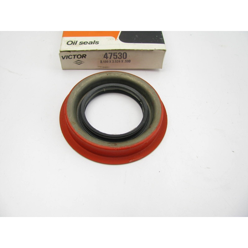Victor 47530 Rear Axle Pinion Seal - 3.524'' OD X 2.199'' ID X .590'' Wide