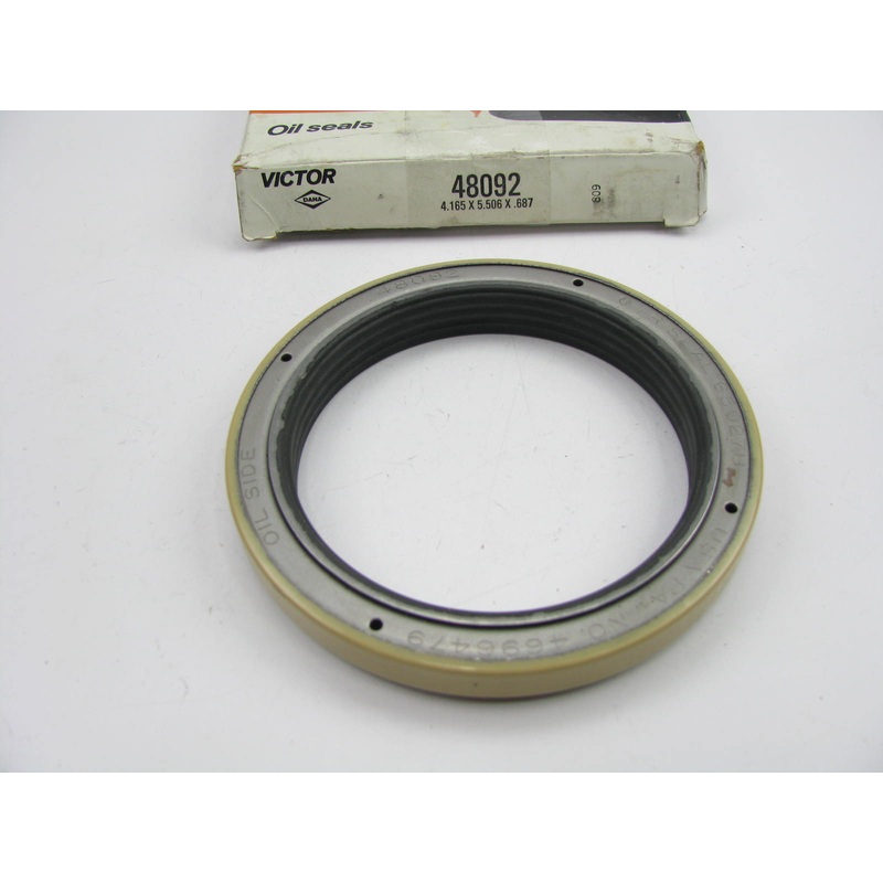 Victor 48092 Oil Seal - 5.506'' OD X 4.165'' ID X 0.687'' Wide