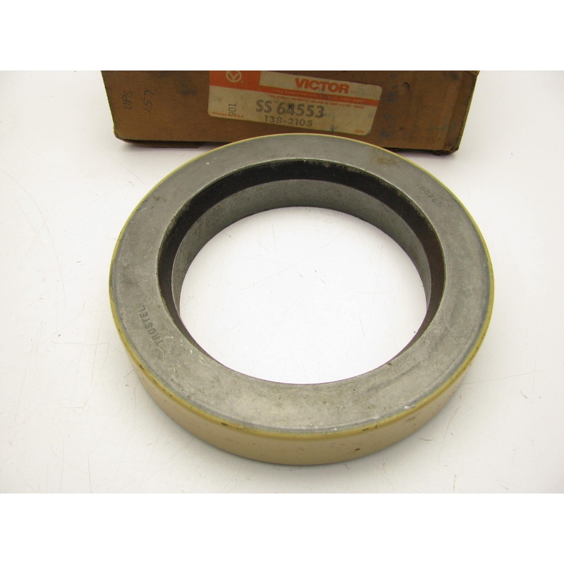 Victor SS64553 Wheel Seal - 6.256'' OD X 4.375'' ID X 0.605'' Wide