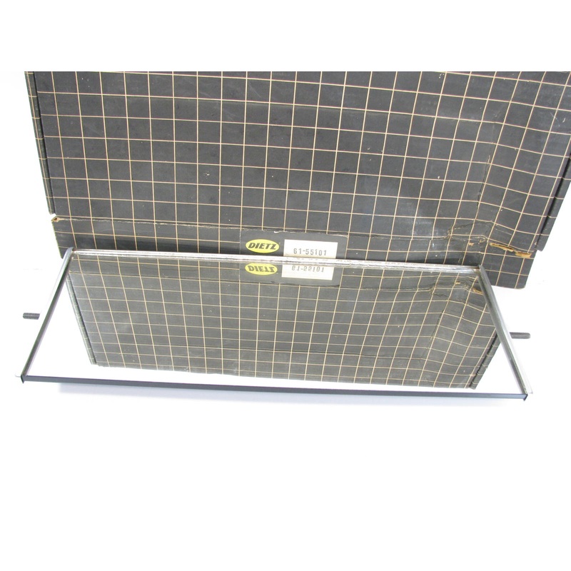 Vintage Dietz 61-55101 Mirror Head  6''x16'' West Coast Style