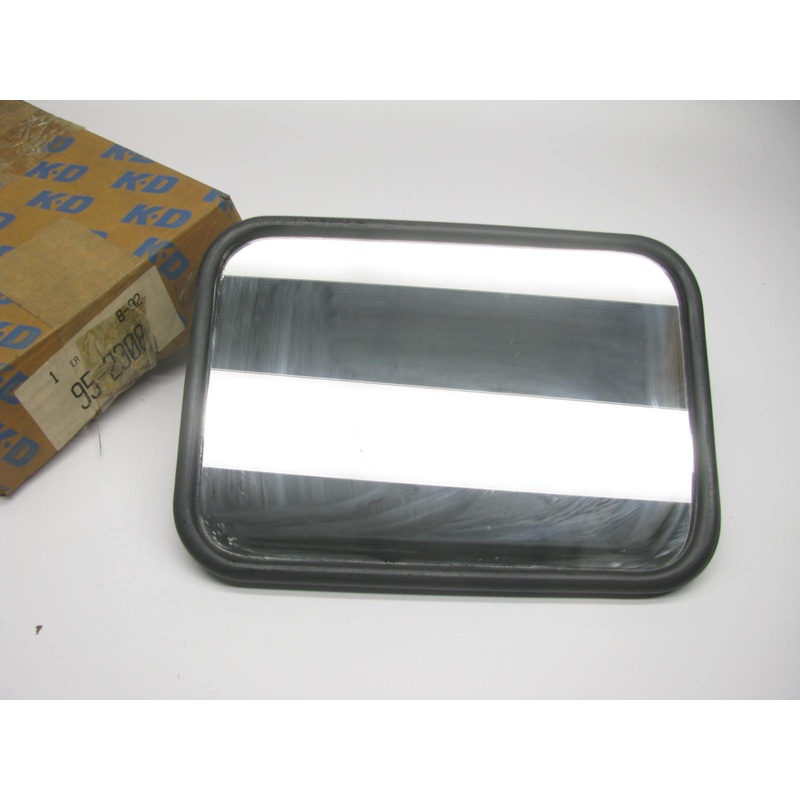 Vintage Kd Lamps 95-2308 10 '' X 7 1/2'' Center Post Mirror Black