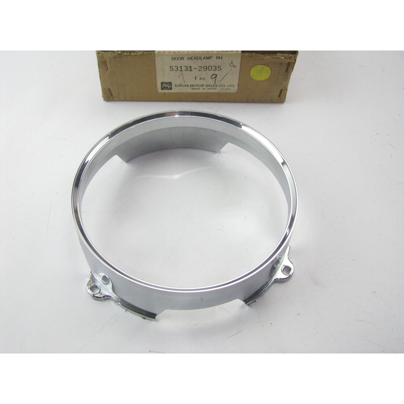Vintage NOS OEM Toyota  RH Headlight Trim Ring  53131-29035