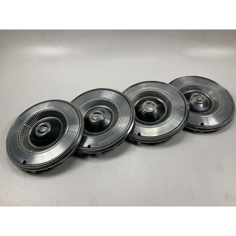 USED 1970-1975 Mercury Comet, Montego, Cougar, Marquis 14'' Hub Caps, Set Of 4