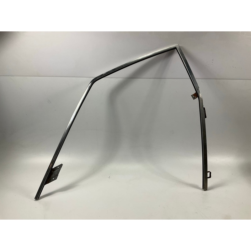 USED #377 LEFT Door Upper Window Glass Frame For 70-76 Datsun 240z 260z 280z S30