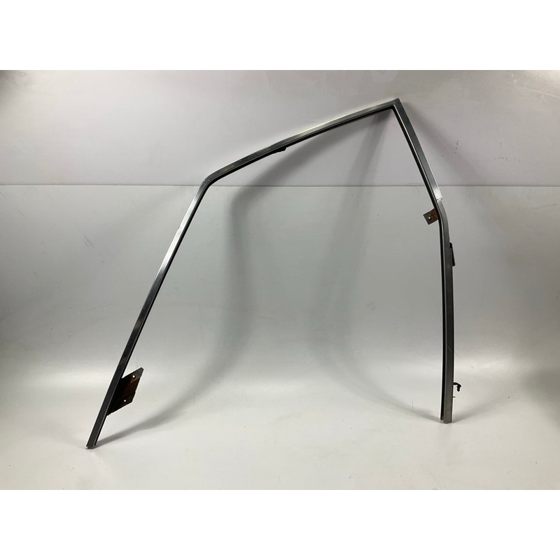 USED #379 LEFT Door Upper Window Glass Frame For 70-76 Datsun 240z 260z 280z S30