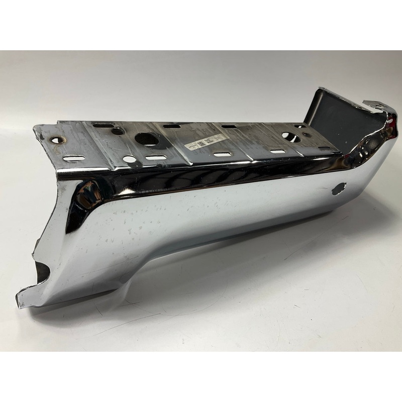 USED #50 - OEM Rear Bumper Right End Cap, Chrome, W/ Sensor Hole 17-22 F-350 SD