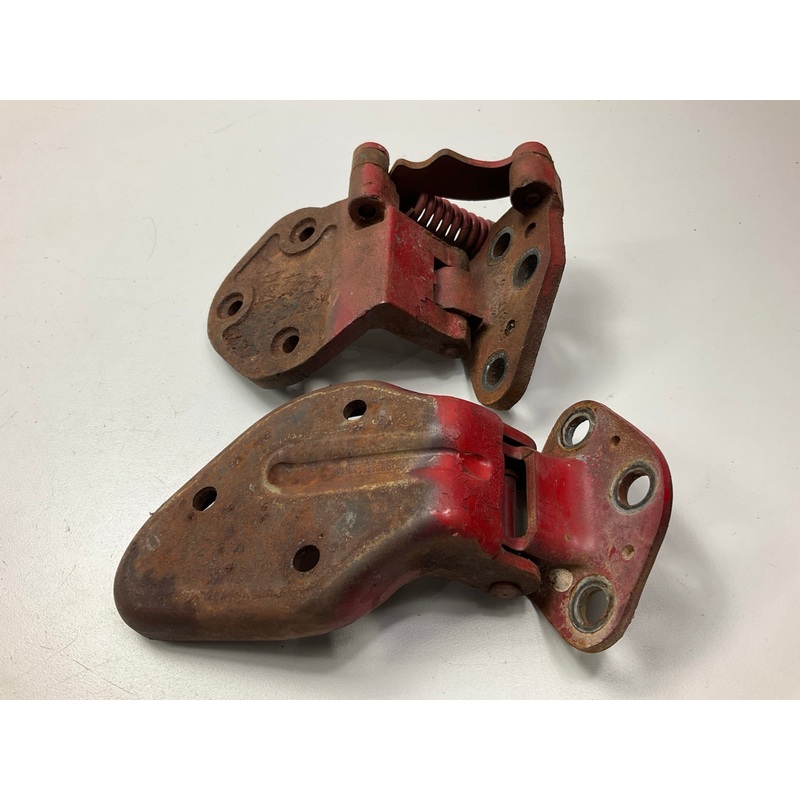 USED #67 - Right Passengers Side Door Upper & Lower Door Hinges For 79-83 280zx