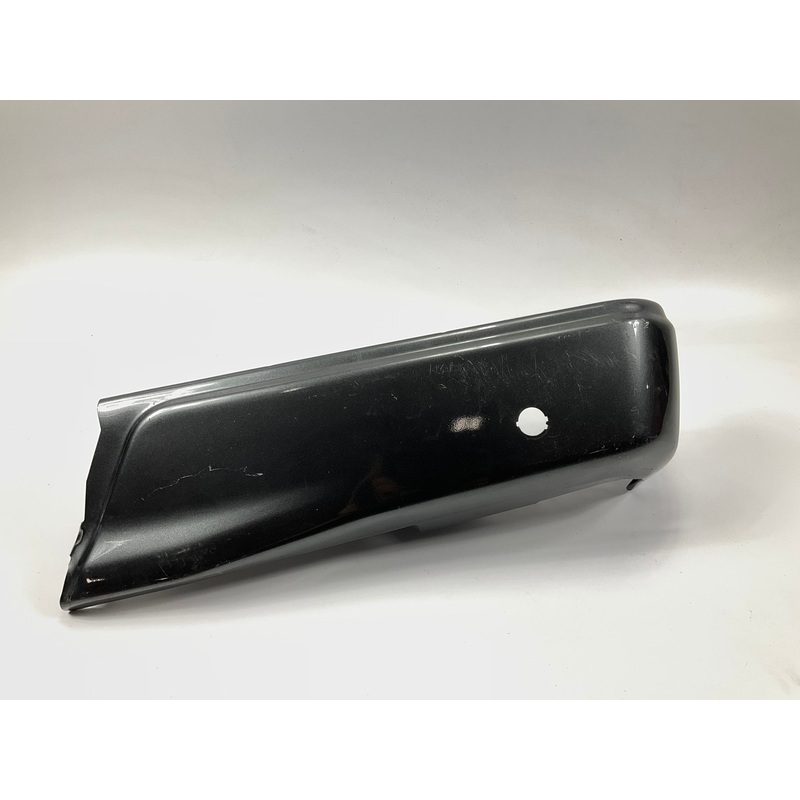 USED #88 OEM Ford Rear Bumper Right End Cap Gray With Sensor Hole 2015-2020 F150